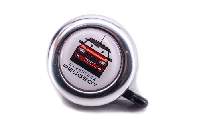 Bicycle bell 205 gti red