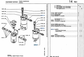 Diesel filter valve