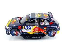 1/18 306 maxi black mont blanc rally