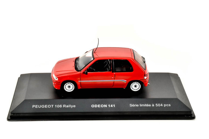 1/43 106 rally ph.1 red - odeon