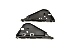 Set of rear bumper side supports