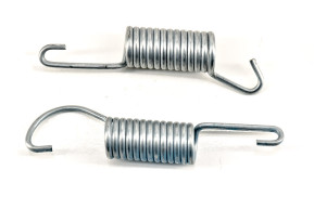 Front seat backrest springs assembly