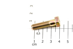 Machine screw hexagonal head 8x125-30