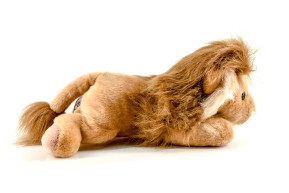 Mascot lion l'aventure peugeot 30cm