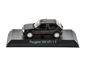 1/43 205 gti 1.9 black with pts deco