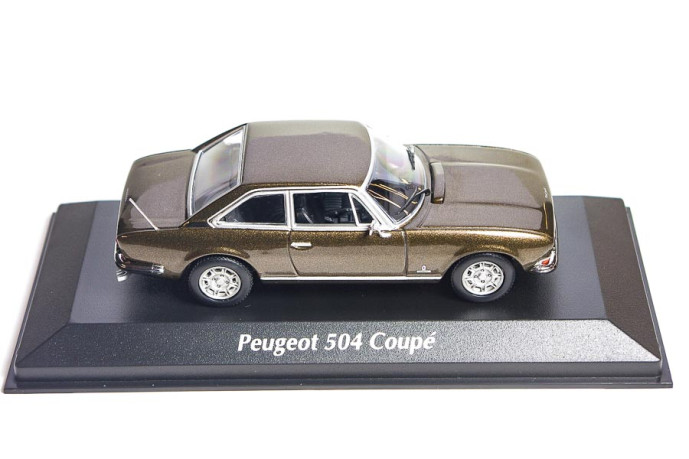1/43 504 1976 coupe brown