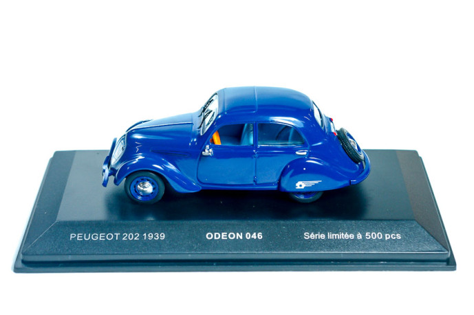 1/43 202 1939 bleu fonce odeon