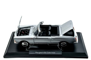 1/18 404 cabriolet silver 1967 - norev