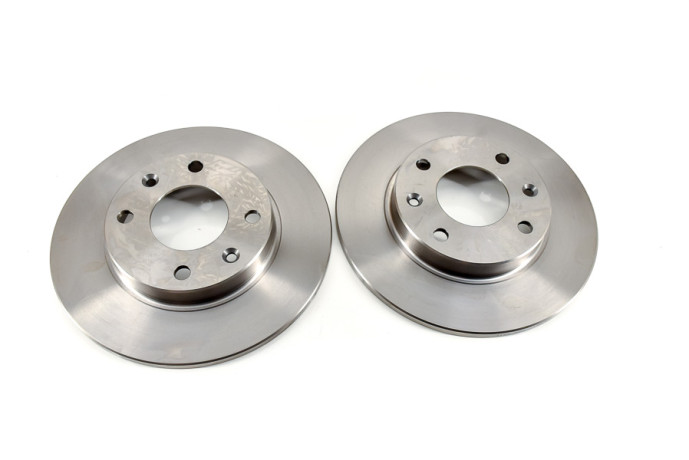 Kit 2 front non-vented discs