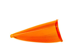 Orange rear light lens