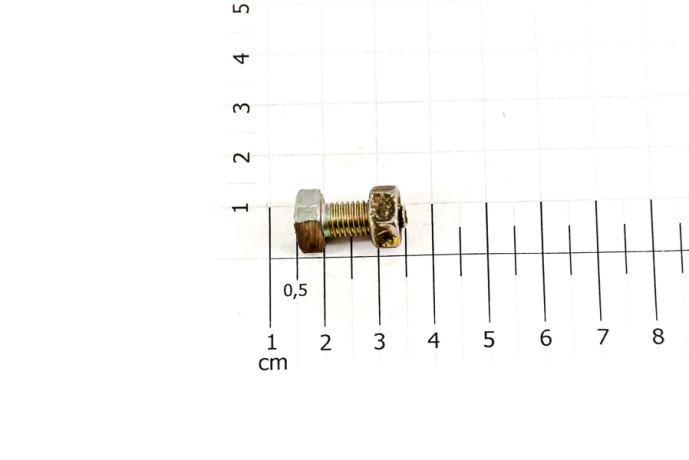 Hydraulic pump shaft screw