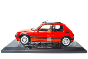 1/18 205 gti 1.9 rouge deco pts 1991