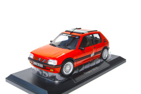 1/18 205 gti 1.9 red pts stickers 1991
