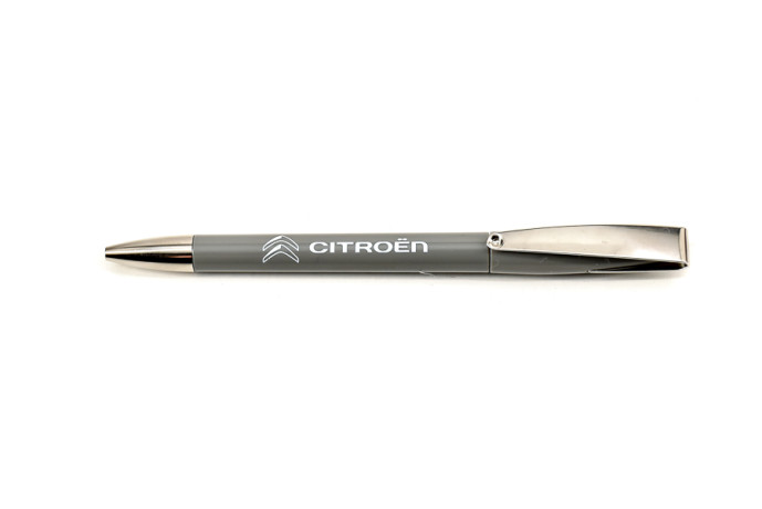 Grey ballpoint pen
