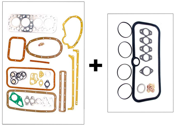 Complete engine gasket set