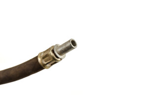 Metal pipe return to casing