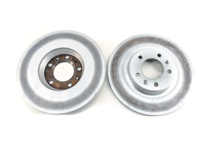 Kit of 2 rear brake discs