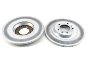 Kit of 2 rear brake discs