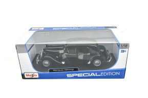 1/18 traction 15cv 6 cylindre noire 1952