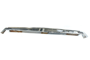 Damaged rear bumper lower blade