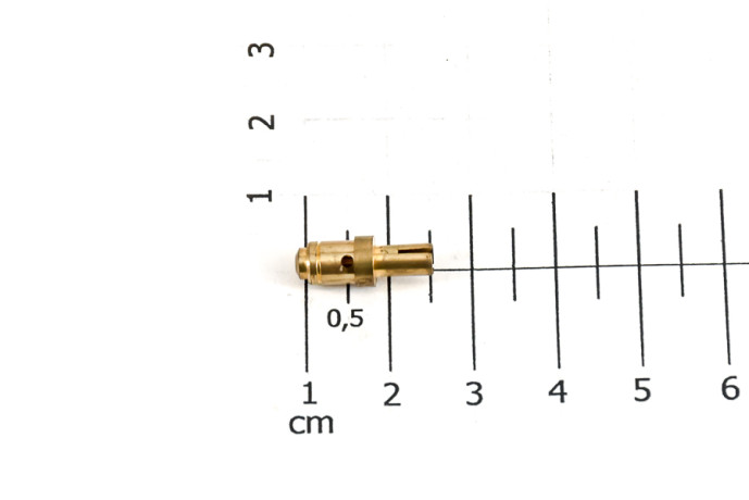 Slowed nozzle for chiller