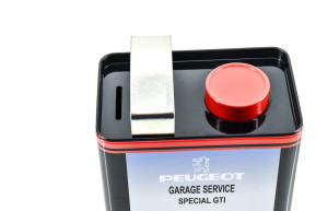 Money box oil can 205 gti red