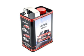 Money box oil can 205 gti red