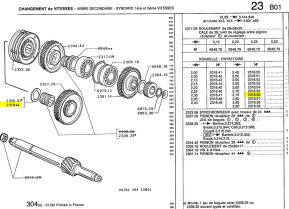 Spacer washer thickness 2.75