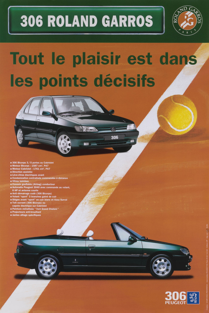 Poster 306 roland garros 1996