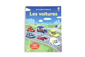 Les voitures - livres a autocollants