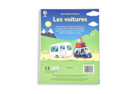 Les voitures - livres a autocollants