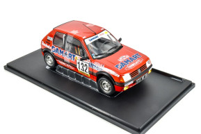1/18 205 gti 1.6l rouge  132 - solido