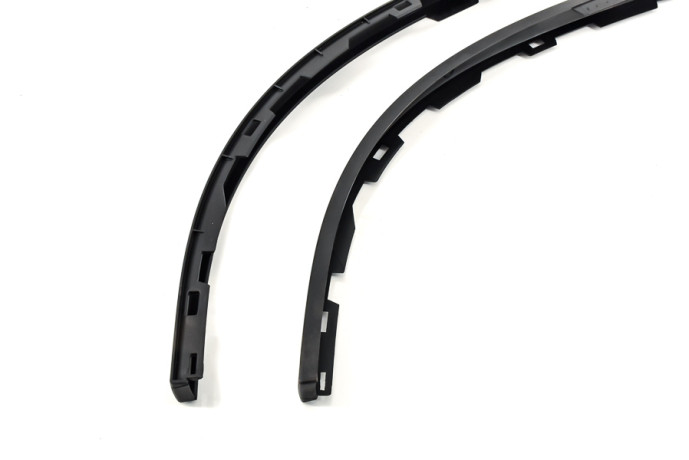 Front bumper deflectors set